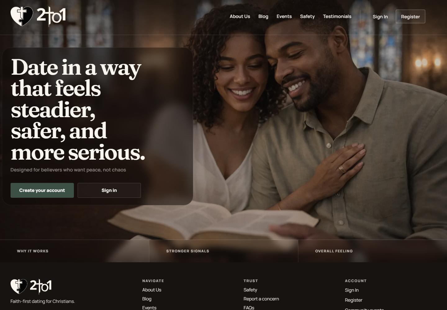 2to1 — public website screenshot